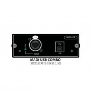 Многомодовая карта оптического интерфейса Soundcraft CSB Optical MADI HD card single mode